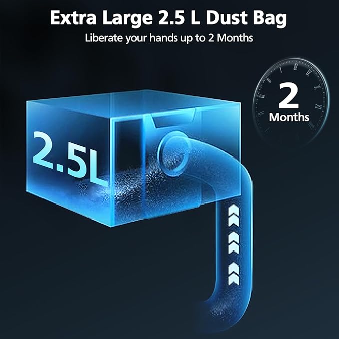 12 Pack X10 Dust Bag, Fit for Eufy X10 Pro Omni Robot Vacuum, for Eufy X8 Pro Robot Vacuum Self-Empty Station, 5-Layer Filtration System Large Capacity for Eufy X10 Dust Bags