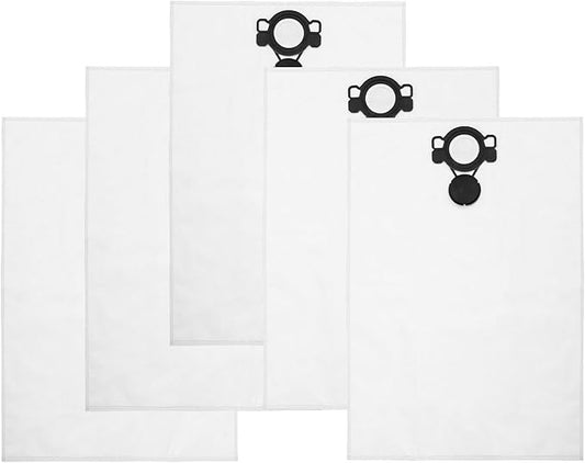 5 Pack Dust Vacuum Bags Fit for Makita W107418353 Vacuum Filter Bag Compatible With Makita VC4210L 11 Gallon Wet/Dry Hepa Filter Dust Extractor/Vacuum