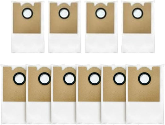 10 Pack Replacement Dust Bags for Lefant M2 Pro, M2S Pro,M2 Plus Robot Vacuum Cleaner Dust Bags