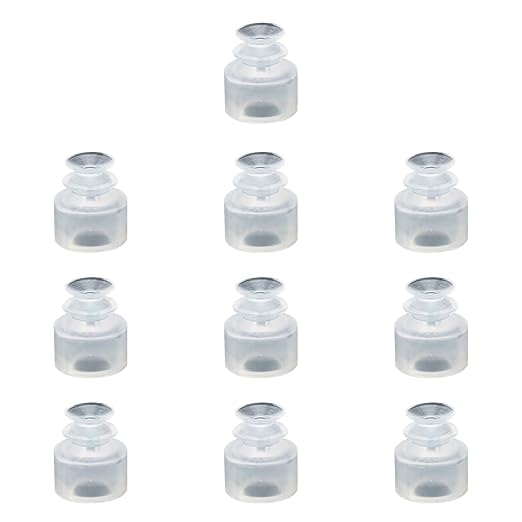 (10PCS)0.39 inch Vacuum Suction Cup 10mm DP10,Sucker pad,Nozzle,Pneumatic,for Manipulator Gripper,Industrial,Nipple,Small,Double and Single sp dp mini
