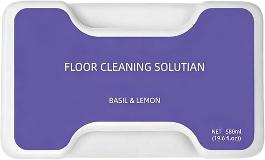 Robot Vacuum and Mop Floor Detergent Compatible For Narwal Freo Z Ultra/Freo Z10,580ml Lemon and Basil Scent Floor Cleaner.(1 Bottle)