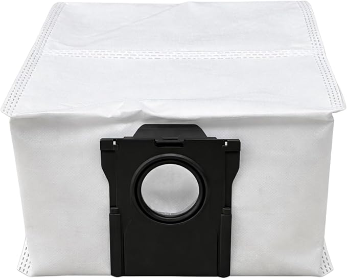 10-Pack 4-Liter Dust Bags Compatible with Dreame D10 Plus Gen 2 Robot Vacuum (RLD32GD), 10 × 4L Disposable Replacement Vacuum Bags