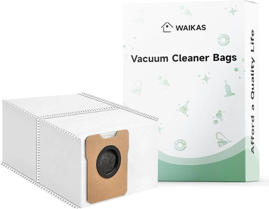WAIKAS 20 Pack C20 C10 Vacuum Bags for Eufy Omni C20, C10 Robot Vacuum Cleaners - Large Capacity Replacement Accessories