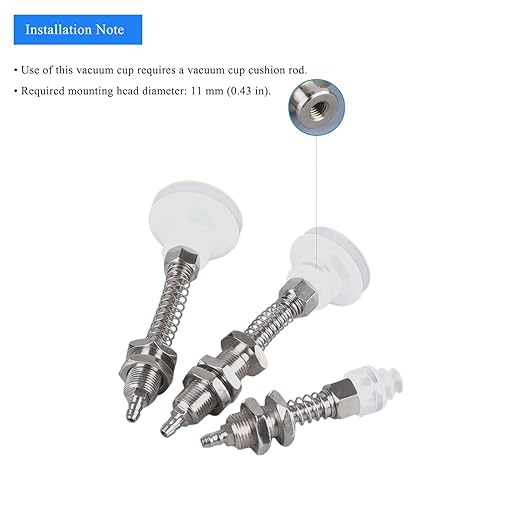 (10PCS)0.39in Vacuum Suction Cup 10mm SP10,Sucker pad,Nozzle,Pneumatic,for Manipulator Gripper,Industrial,Nipple,Small,Double and Single sp dp mini