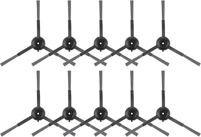 (10 Pack) T20+, T25+, T30+ Side Brushes for Airrobo T20+, T25+, T30+ Robot Vacuum Cleaner, Accessories Kit, Replacement Side Brush, Edge Sweeping Brushes, Corner Brush Accessories Kit, Vacuum Brushes