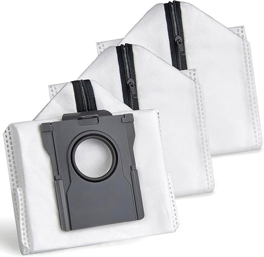 Reusable Dust Bags for Dreame X50 Ultra Series/Aqua10 Series / L50 Ultra / L40s Ultra / L40s Ultra AE / L40s Ultra CE / L10s Ultra Gen2, 3.2L, 3 Pack