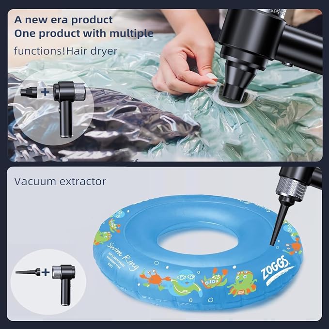 Vacuums, Handheld Vacuum Cordless - 2-in-1 Car Vacuum Suction & Blowing Function, 16000PA Car Vacuum Portable, Multi-Nozzles, Ideal for Pet Hair, Dust