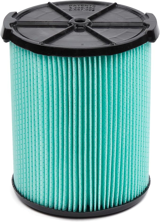 CRAFTSMAN CMXZVBE38753 Genuine HEPA Media Wet Dry Vac Replacement Vacuum Filter for Most 5 to 20 Gallon CRAFTSMAN Shop Vacuums, Easy Installation and Traps Allergens