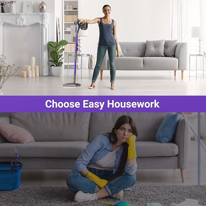 WVSAW Heavy Duty Power Steamer 3-in-1 Steam Mop and Handheld Steam Cleaner for Home, Garage, Workshop, Hardwood, Tile, Walls, Grout, Windows, Furniture, Deck, with Wall Mount and Cord Storage
