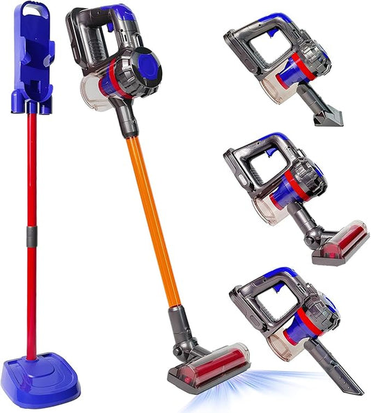 VARANO 3-in-1 Kids Vacuum That Really Works, Toddler Toy Vacuum Cleaning Toys for Kids Aged 3+, Fun Working Play Vacuum Cleaner with Working Suction for Realistic Pretend Play