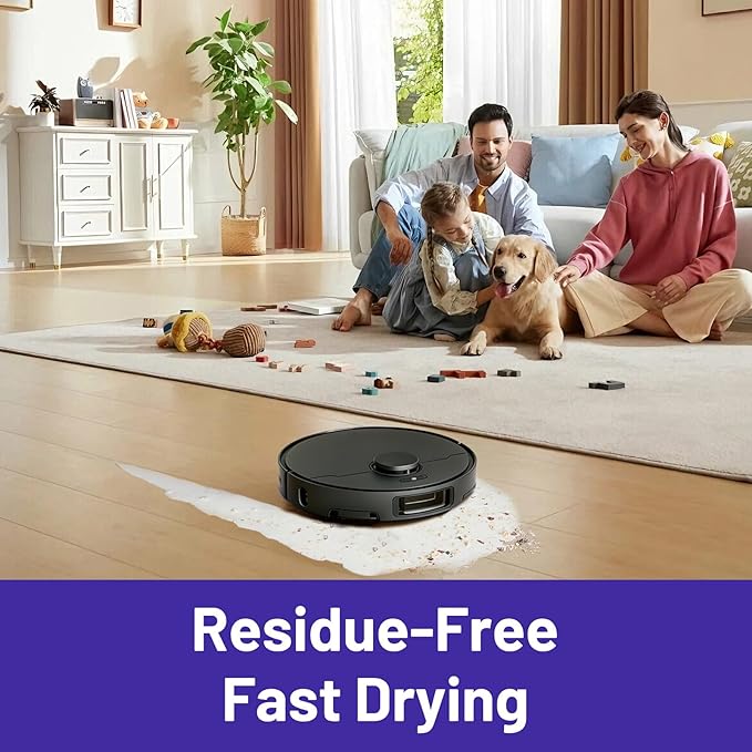 Multi-Surface Floor Cleaning Solution Compatible with Dreame Cleaning Solution, Lavender Scent, Deep Clean, Suitable for All Mopping Robot Vacuums and Cordless Wet/Dry Mops (500 ml)