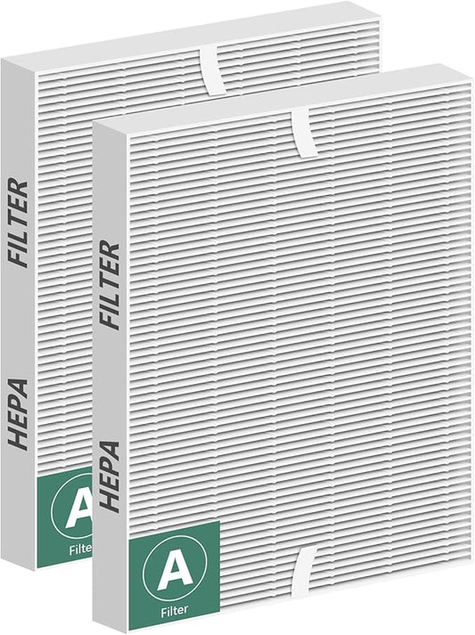 115115 Replacement Filter A Size 21 Compatible with Winix PlasmaWave Air Purifier C535 5300 5300-2 5500 5500-2 6300 6300-2 P300 AM90 9000 5000 C909 9800, 2 PACKS，By Improvedhand