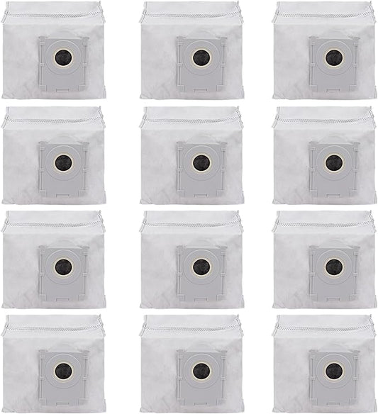 X11 Vacuum Bags for ECOVACS DEEBOT X11 Pro Omni/X11/X11 Pro Robot Vacuum Cleaner - Disposable Replacement Dust Bag Vacuum Cleaning Accessories Part（12Pack)
