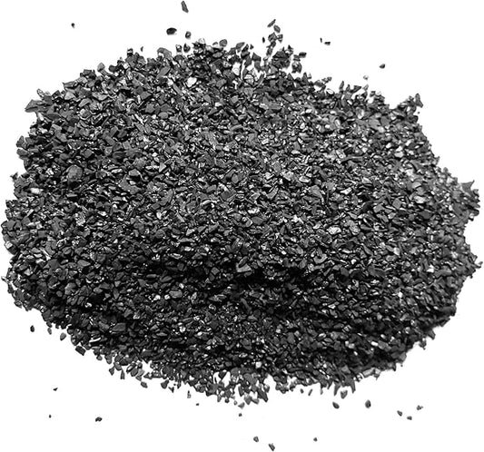 5 lbs Premium Coconut Shell Granular Activated Carbon, Water Filter Replacement Media, Odor Absorber Eliminator - Pet Litter, Room Car Air Freshener Purifier, Aquarium Fish (12 x 40 US Mesh) (5 lbs)