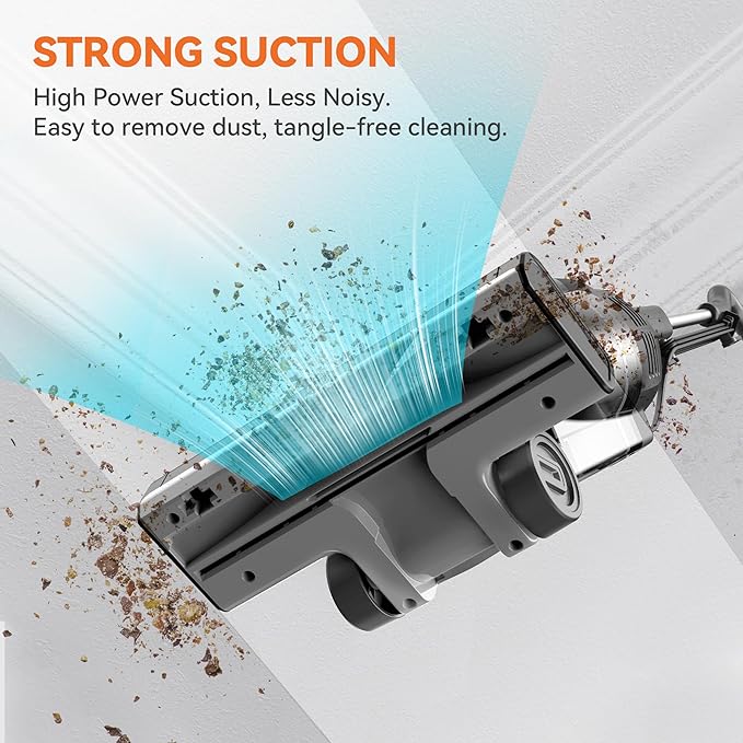 Vazone R6X Corded Stick Vacuum Cleaners for Home, 20Kpa Powerful Suction Stick Vacuum with 16Ft Cord, 2 in 1 Lightweight Handheld Vacuum Cleaner for Hardwood Floor Pet Hair